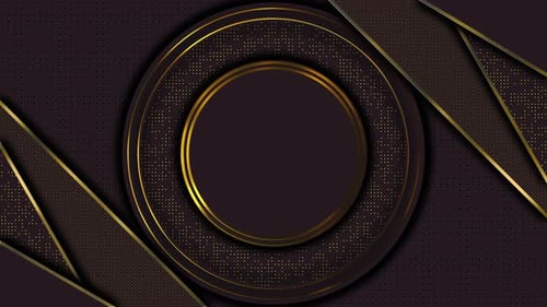 Luxury Circles and Dots Loop Background