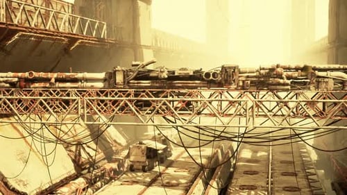 Old Oil Terminal Reveals Derelict Industrial Architecture in Decay