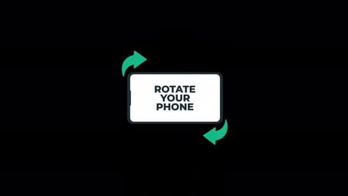 Vídeo de animação do conceito de seu telefone - transparente