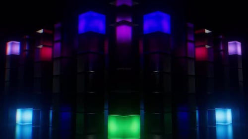 Glowing Bar Blocks