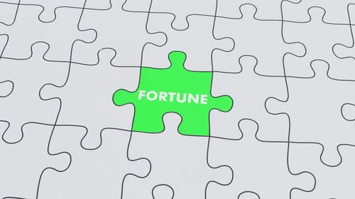 Puzzle Misfortune Fortune assemblé