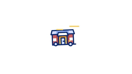 Animiertes Tinyhouse-Symbol