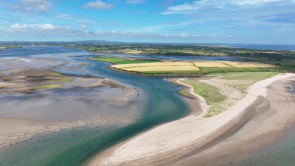 Ireland Epic Locations drone landscape banner bay colours inlet salt ...