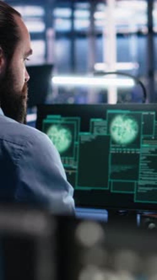 Vertical Video Server Farm Programmers Seeing Hacking Warning Working to Secure Systems