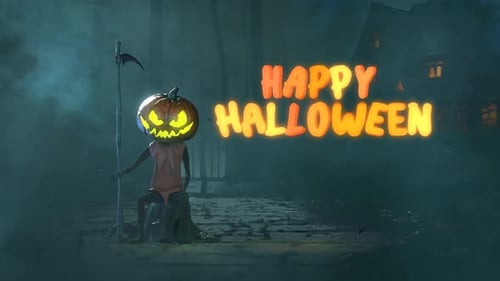 Pumpkin Man Halloween Promo