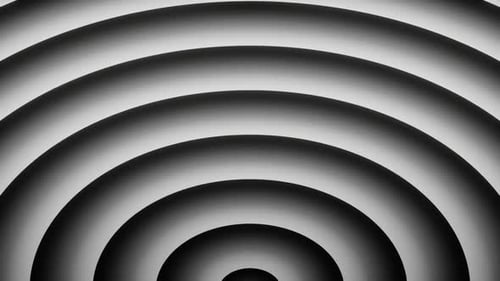 Schwarzer und weißer abstrakter Blasenhintergrund Vj Loop in HD