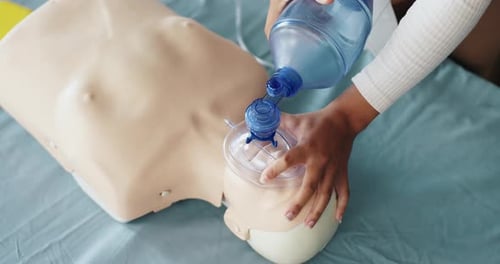 Medical Training with a Mannequin and Apparatus