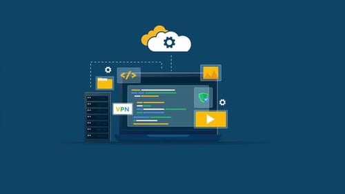 Site Web hébergé dans un cloud sécurisé, système de stockage cloud, plateforme d'hébergement en ligne