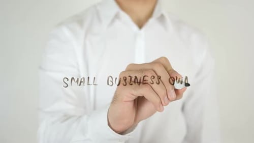 Small Business Owner, Written on Glass
