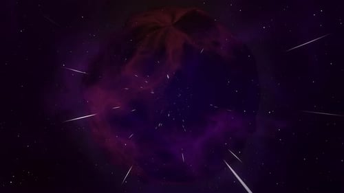 Cosmic Nebula Logo Reveal Opener