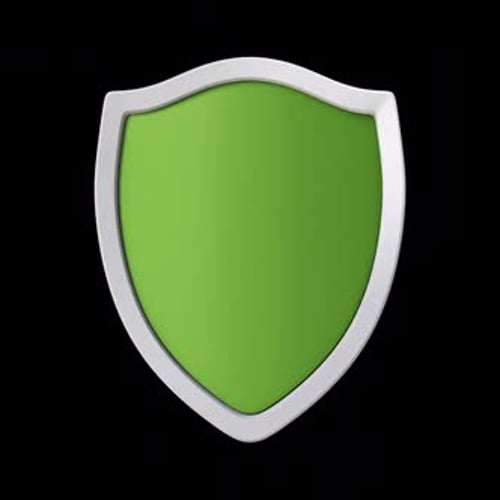 Modern 3D Security Shield and Padlock Reveal Animation