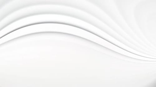 White wavy swoosh effect stripes animation background