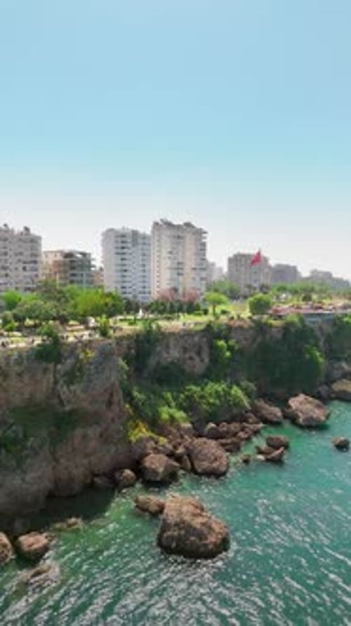 Coastal Landscape Of Antalya, Turkey.