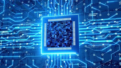 Big Data Storage Chip Circuit Board with Intelligent Data Flow