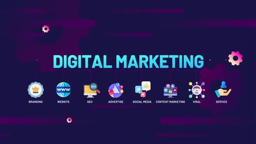 Digital Marketing infographic
