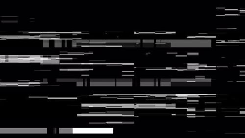 Digital Glitch Corrupted Signal Transition Overlay