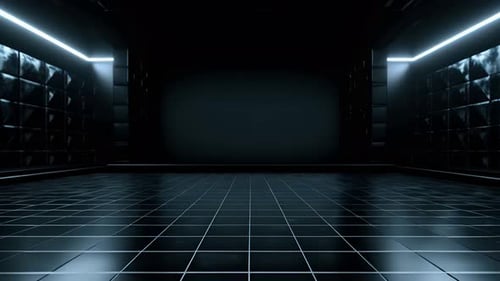 Futuristic 3D Studio Logo Reveal Animation