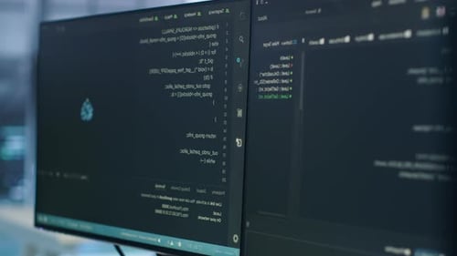 Computer Code Supports Machine Learning in Server Room