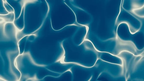 Dunkles, glühendes Wasser