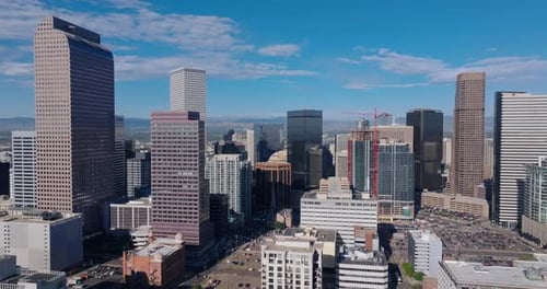 Downtown Denver High Rises Tracking Right