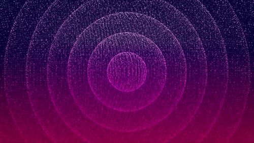 Abstract Futuristic Technology Global Social Network Background Round Lines for Network