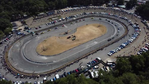 parade lap formation lap before a race