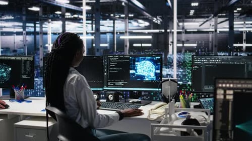 Data Center System Administrator Working on Neural Network Tech