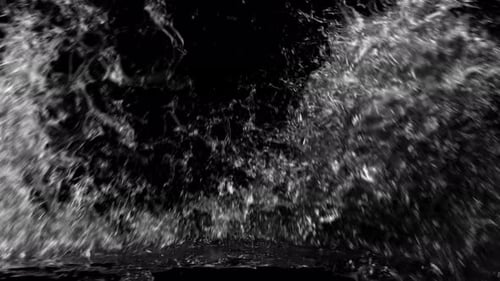 Dynamic Water Splash Reveal Transition