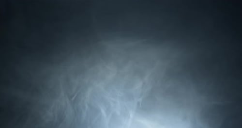 Ethereal Smoke Background with Light Rays