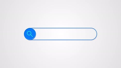 Modern Search Bar Interface Minimal UI Design Concept for Web Design Mobile Applications User