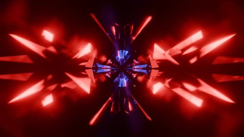 Mesmerizing Space Tunnel VJ Loop Ideal for Live Visuals