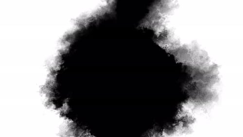 Ink Splatter Paint Reveal Transition