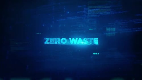 Digital Code Technology Glitch Logo Reveal Opener