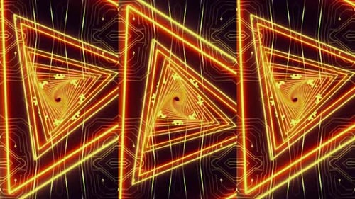 Cybertunnel mit Energiefunken