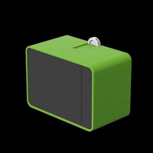 Animated Retro Television Receiver Reveal