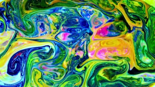Abstract Fluids of Swirling Color
