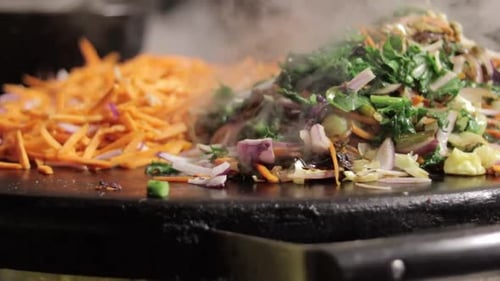 Cooking stir fry