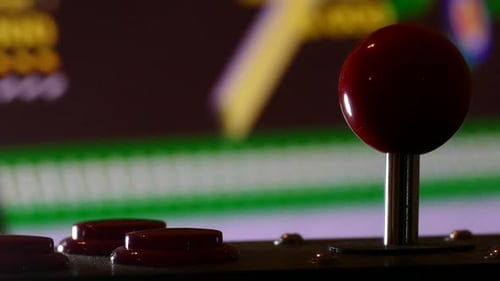 Playing Eighties Arcade Games on a dust old Joystick