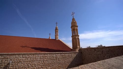 Mor Gabriel Monastery is the oldest surviving Syriac Orthodox monastery in the world 4K