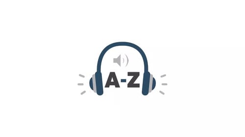 Audio Learning Element Alpha Animation