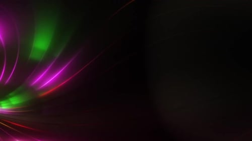 Schneller Übergang, mehrfarbige Linien, helle, abstrakte Animation