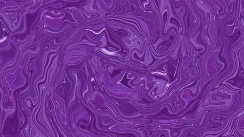 Abstract Purple Fluid Liquid Swirls Seamless Loop Background