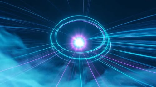 Singularité brillante absorbant les ondes massives