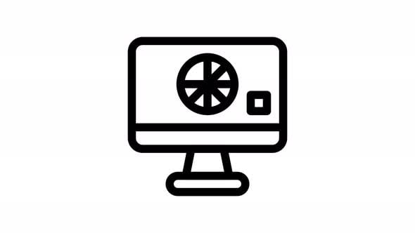 calibration line icon animation, Elements Motion Graphics ft ...