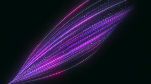 Strom glühender Geschwindigkeitslinien V9