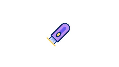 Animiertes Flashdisk-Symbol