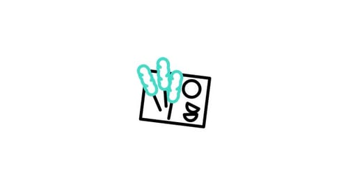 Satay Animated Icon