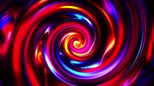 Colorful Gradient Abstract Background Loop Red & Blue V7