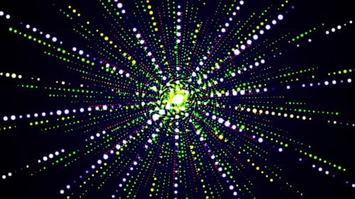 Colorful Particles Background V4