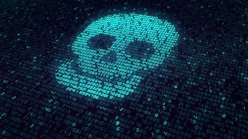 Skull Danger Warning